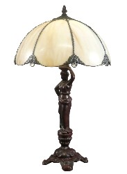 Lampe Tiffany femme vintage